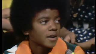 American Bandstand 1972 Interview Michael Jackson [upl. by Rakso728]