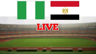 NIGERIA VS EGYPT LIVE [upl. by Feer]