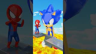 OHIO Sonic Prevent The From Crossing Bridge Jumping Over Lava Trap [upl. by Namyl]