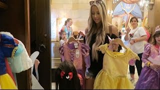 Disney World Trip Day 2 Bibbidi Bobbidi Boutique [upl. by Phoebe]