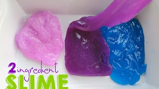 How to Make 2 Ingredient SLIME [upl. by Bonucci670]