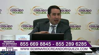 Programa Creando Riqueza Live con Alejandro Cardona  16 de diciembre de 2020 [upl. by Kehr]