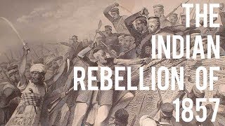 Revolt of 1857  First War of Independence  History of India [upl. by Ilatfen271]