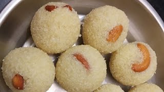 ரவா லட்டு  Rava Laddu  Rava Ladoo Recipe  Rava Urundai  Homemade Snacks Sweet Recipes in Tamil [upl. by Iver462]