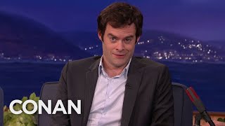 Bill Hader’s Killer Conan Impression  CONAN on TBS [upl. by Klemperer976]