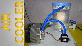 How To Make Air Cooler using Peltier [upl. by Pliske]