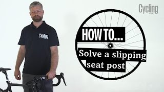 How to fix a slipping seat post [upl. by Yrtua742]