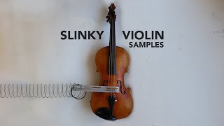 FREE Sample Library Slinky Violin Kontakt SFZ Decent Sampler [upl. by Immij937]