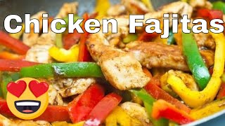 Chicken Fajitas Recipe  The Frugal Chef [upl. by Sheba587]