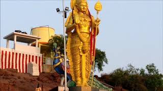 nadu pazhani temple 45 ft lord murugan perungkarunai  acharapakkam [upl. by Elletsirhc]