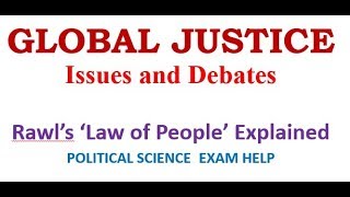 GLOBAL JUSTICE Issues and Debates [upl. by Isiahi355]