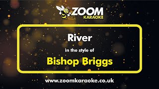 Bishop Briggs  River  Karaoke Version from Zoom Karaoke [upl. by Ahsekram]