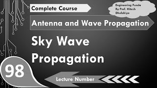 Sky Wave Propagation in Antennas and Wave Propagation by Engineering Funda [upl. by Adnirual873]