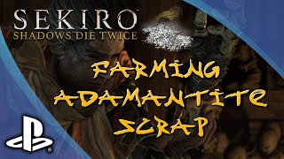 Sekiro  Tips and Tricks  Where to Farm Adamantite Scrap Early [upl. by Shoemaker]