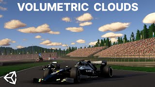 Volumetric Clouds in Unity 20212 Tutorial in 5 minutes [upl. by Cohlier507]