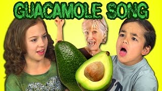 Kids React to The Guacamole Song Dr Jeans Banana Dance [upl. by Eerdna600]