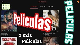 PELISPlus CHROMCAST PELICULAS HD GRATIS 2018 [upl. by Atinauq]