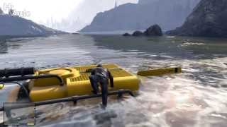 GTA V  Dinghy Submarine amp Scuba Gear Locations [upl. by Aihsyn]