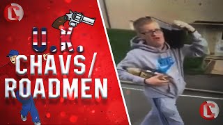 UK ChavRoadman Compilation SCUMDUMB England Scotland Ireland and Wales [upl. by Anelah]