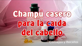 Champú casero para la caída del cabello [upl. by Anirual]