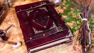 Making an Epic Medieval Tome from Scratch [upl. by Durrace]