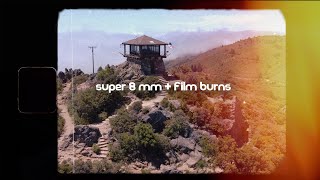 FREE Super 8 MM  Film Burn OVERLAYS [upl. by Nalyt]