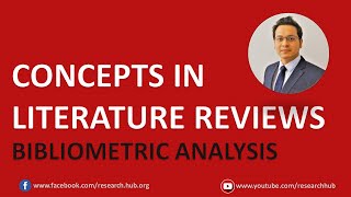 Bibliometrics 1 Concepts in literature reviews [upl. by Lemaj479]