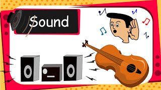 Science  Sound  What is Sound and how sound is produced  English [upl. by Rochette]