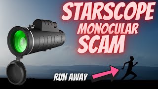 StarScope Monocular Review  Scam exposed 2021 [upl. by Albrecht]