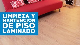 Cómo limpiar y mantener un piso laminado [upl. by Ayatan]