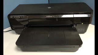 How to replace Print Head HP OfficeJet 7110 Wide Format ePrinter [upl. by Wauters]