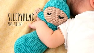 Tutorial Sleepydoll Amigurumi Crochet [upl. by Joon]