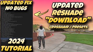 FiveM  ReShade TUTORIAL 2024 “LATEST VERSION” Crosshair  Presets GUIDE [upl. by Ennazor]