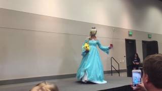 Rosalina Cosplay  Salt Lake Gaming Con Cosplay Contest [upl. by Akimaj]