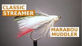 Fly Tying the Marabou Muddler Classic Streamer Fly Pattern [upl. by Missi]