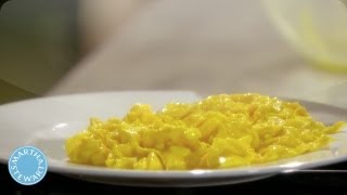 Fluffy Scrambled Eggs  Martha Stewart [upl. by Aicsila]