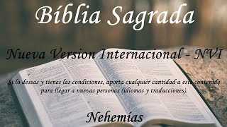 Español  La Biblia hablada  Nehemías COMPLETO  Nueva Version Internacional NVI [upl. by Hakaber]