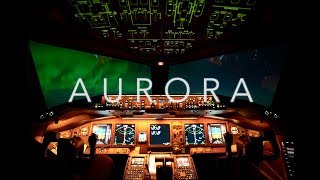 Aurora Borealis From The Sky [upl. by Jea]