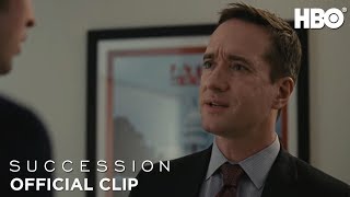 Succession Gregs Principles Season 2 Episode 2 Clip  HBO [upl. by Alhak]