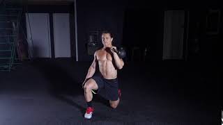 Half Kneeling Single Arm Kettlebell Press [upl. by Amikat242]