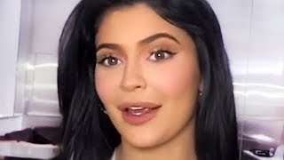 Kylie Jenner Reveals Pregnancy Status At Kylie Skin Launch Party [upl. by Ahseem]