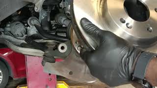 Kia optima front brake replacement [upl. by Michelina618]