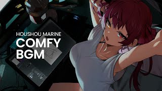 Houshou Marine Comfy BGM 1 Hour [upl. by Oemor177]