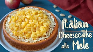 CHEESECAKE ITALIANA ALLE MELE DI BENEDETTA Ricetta Facile  APPLE ITALIAN CHEESECAKE Easy Recipe [upl. by Laurinda]