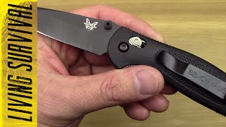 Benchmade Mini Griptilian Folding Knife Review [upl. by Meelak]