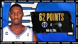 Tracy McGrady Explodes For CareerHigh 62 PTS  NBATogetherLive Classic Game [upl. by Aicirtam]