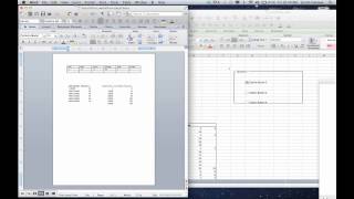 How to Link Data Between Word amp Excel  Microsoft Excel Tips [upl. by Kapor]