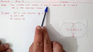 Chapter10 Ex103 Q3 Circles  Ncert Maths Class 9  Cbse [upl. by Ardnnek]