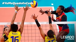 Final de Voleibol Femenino en los Juegos Panamericanos  Resumen [upl. by Arekat]