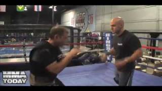 Tony Blauer Demonstrates Training Drills in High Gear [upl. by Namyac318]